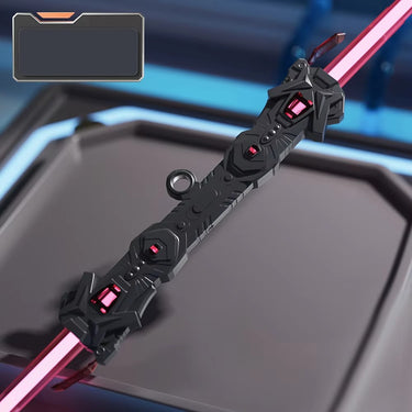 RAINBOW TELESCOPIC EXTENDABLE LASER SWORD